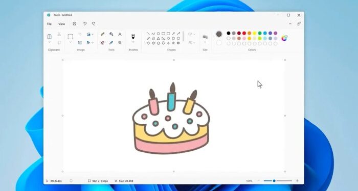 Microsoft Paints Paint With a Fresh Coat of Paint in Windows 11